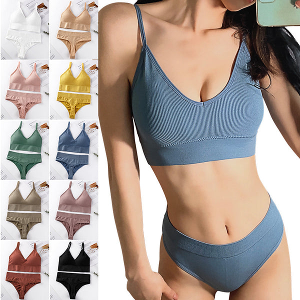French Style Panties And Bra Set