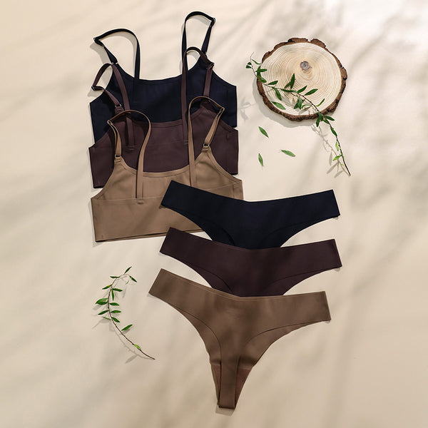 Silk Female Underwear Set