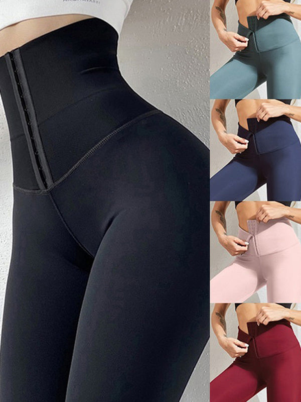 Seamless High-Waist Fitness Leggings